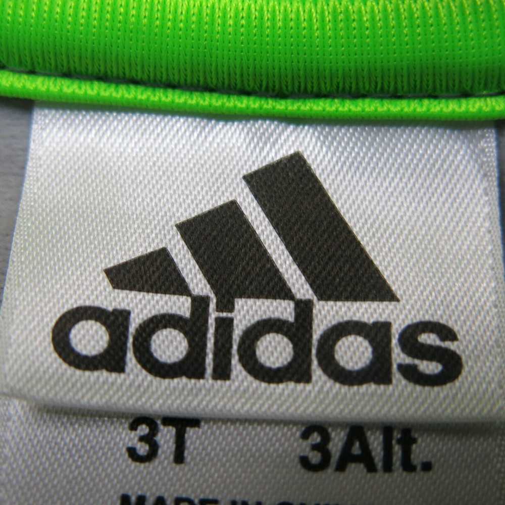 Adidas Sweatshirt Kids Boys Size 3T Gray White Ti… - image 6