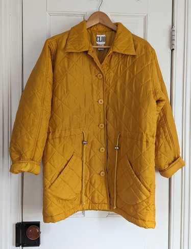 Random Vintage 90s Silk Quilted Jacket (M)