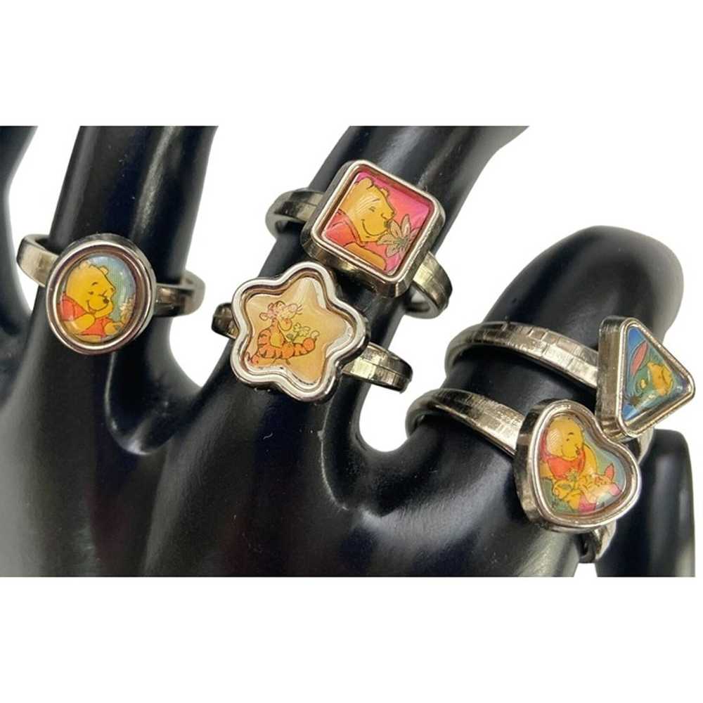 Disney Rings Winnie the Pooh & Friends LOT OF 5 A… - image 1