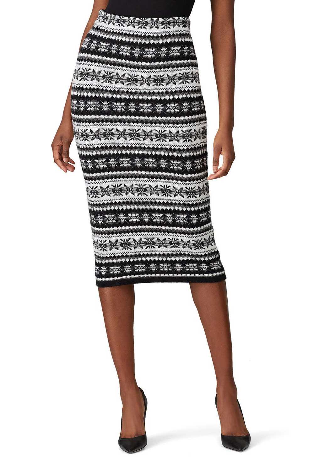 Lauren Ralph Lauren Fair Isle Knit Skirt - image 2