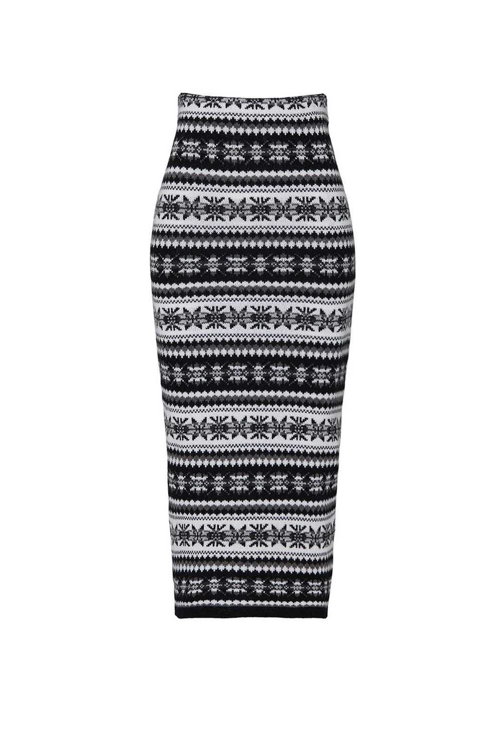 Lauren Ralph Lauren Fair Isle Knit Skirt - image 5