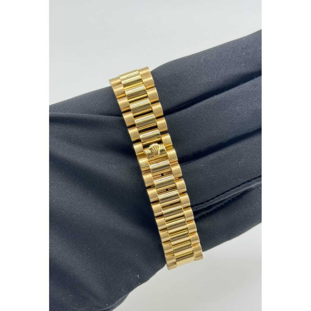 Rolex Datejust 31mm yellow gold watch - image 3