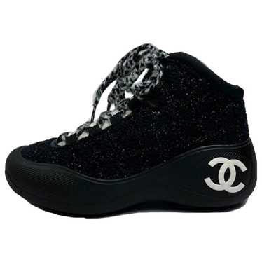 Chanel Tweed snow boots - image 1