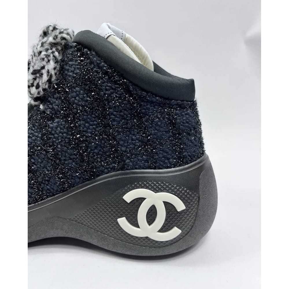 Chanel Tweed snow boots - image 4