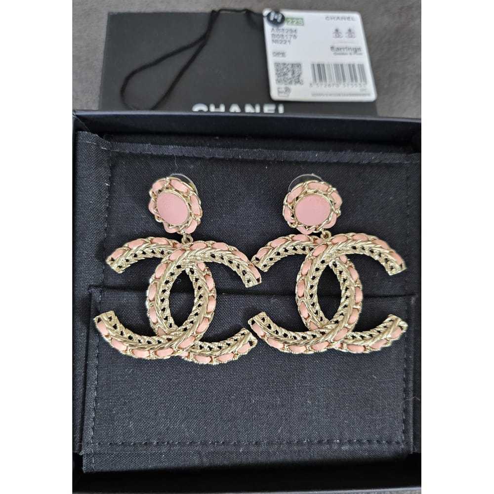 Chanel Leather earrings - image 9