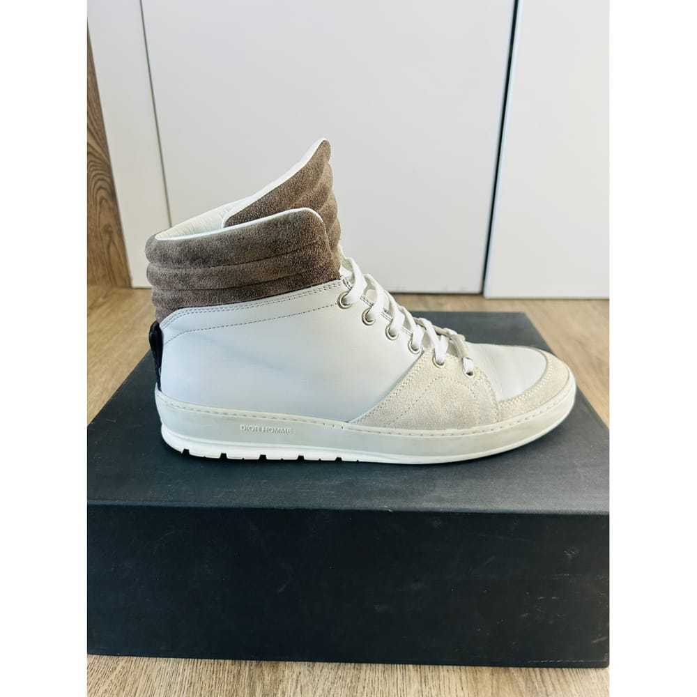 Dior Homme Leather high trainers - image 5