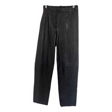 Marella Vegan leather large pants - image 1