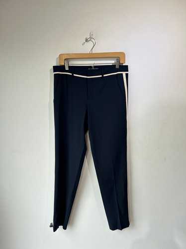 Vince Navy Wool Tuxedo Pants