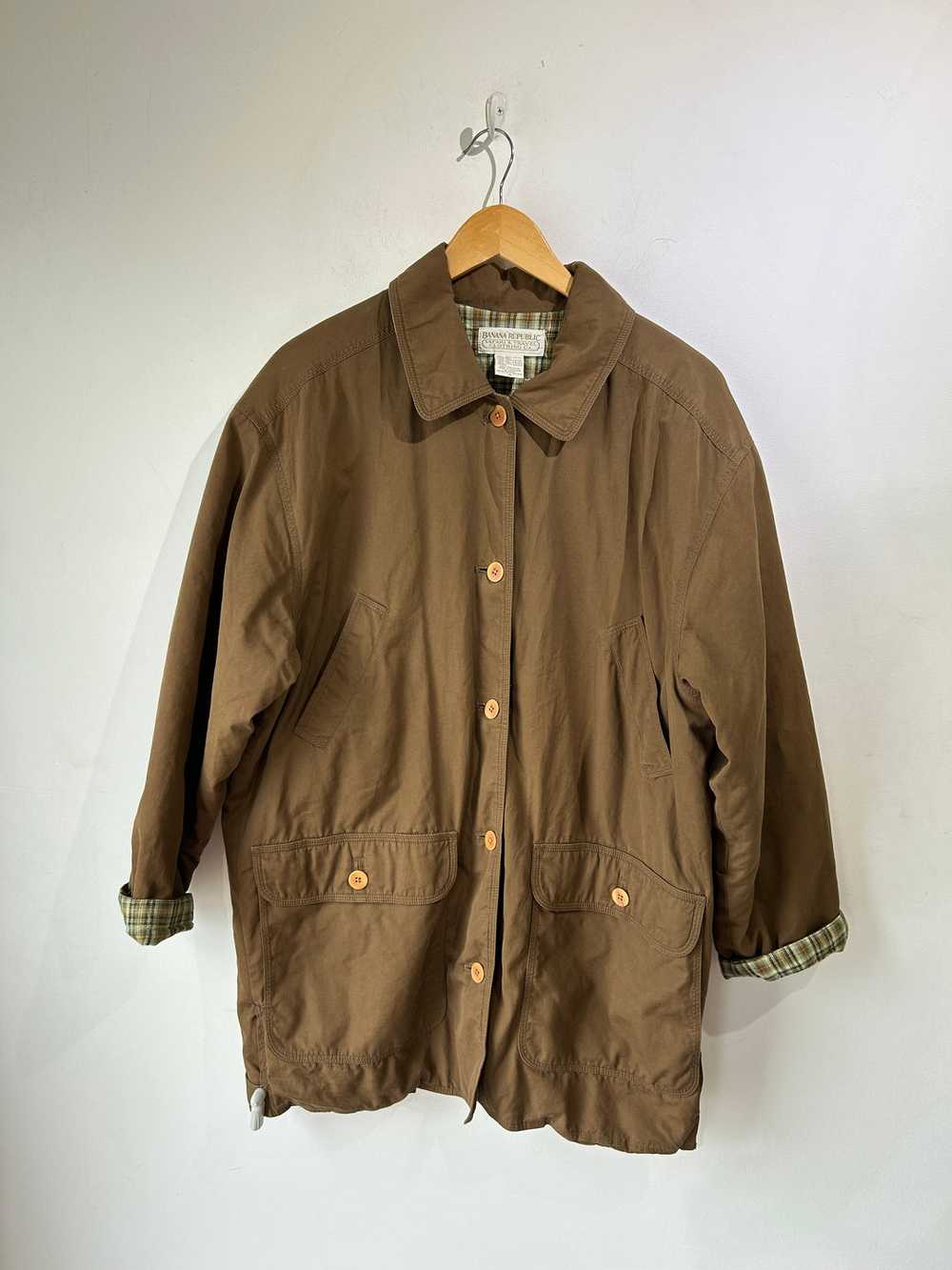 Vintage Banana Republic Brown Barn Coat - image 1