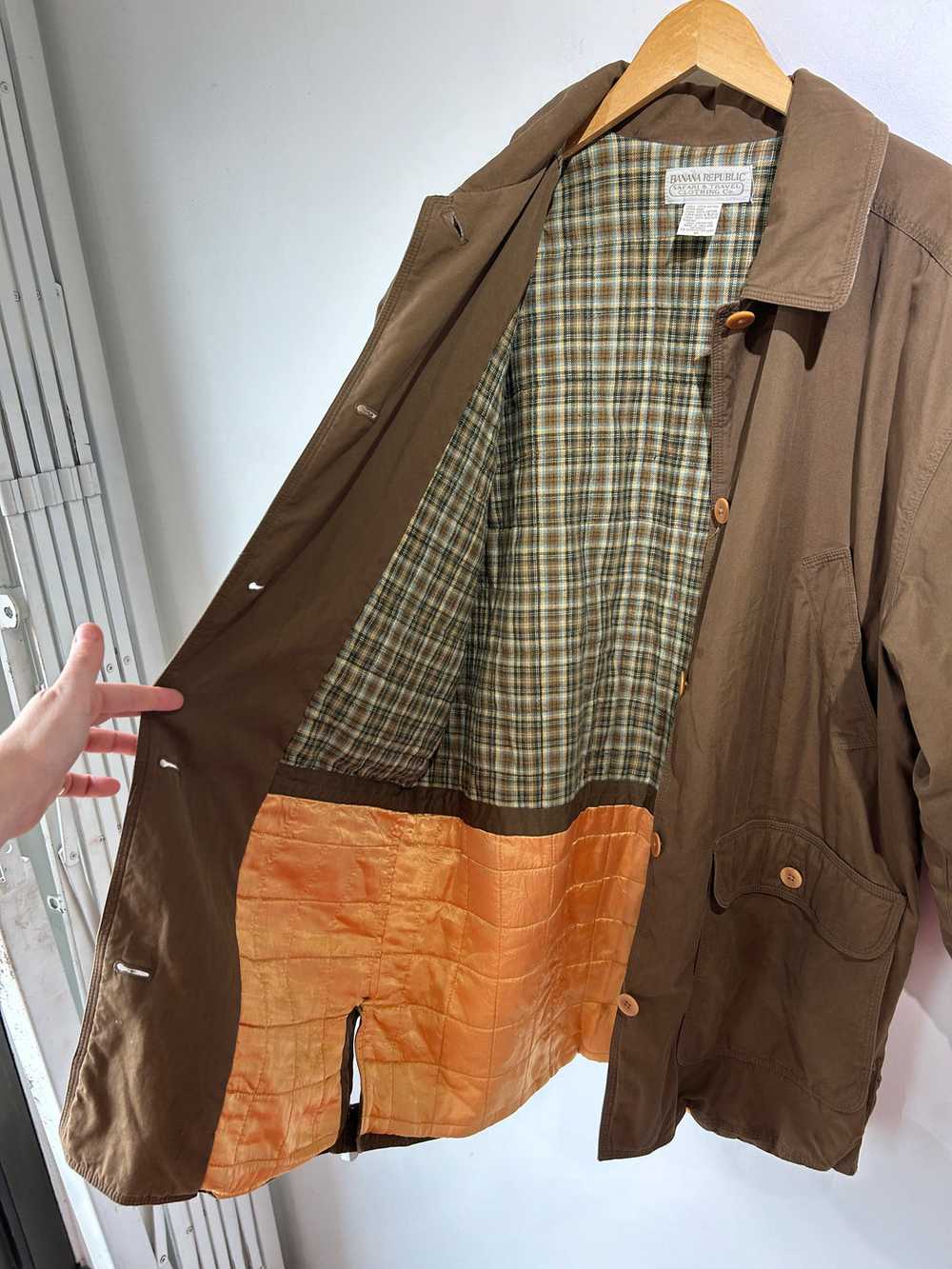 Vintage Banana Republic Brown Barn Coat - image 4