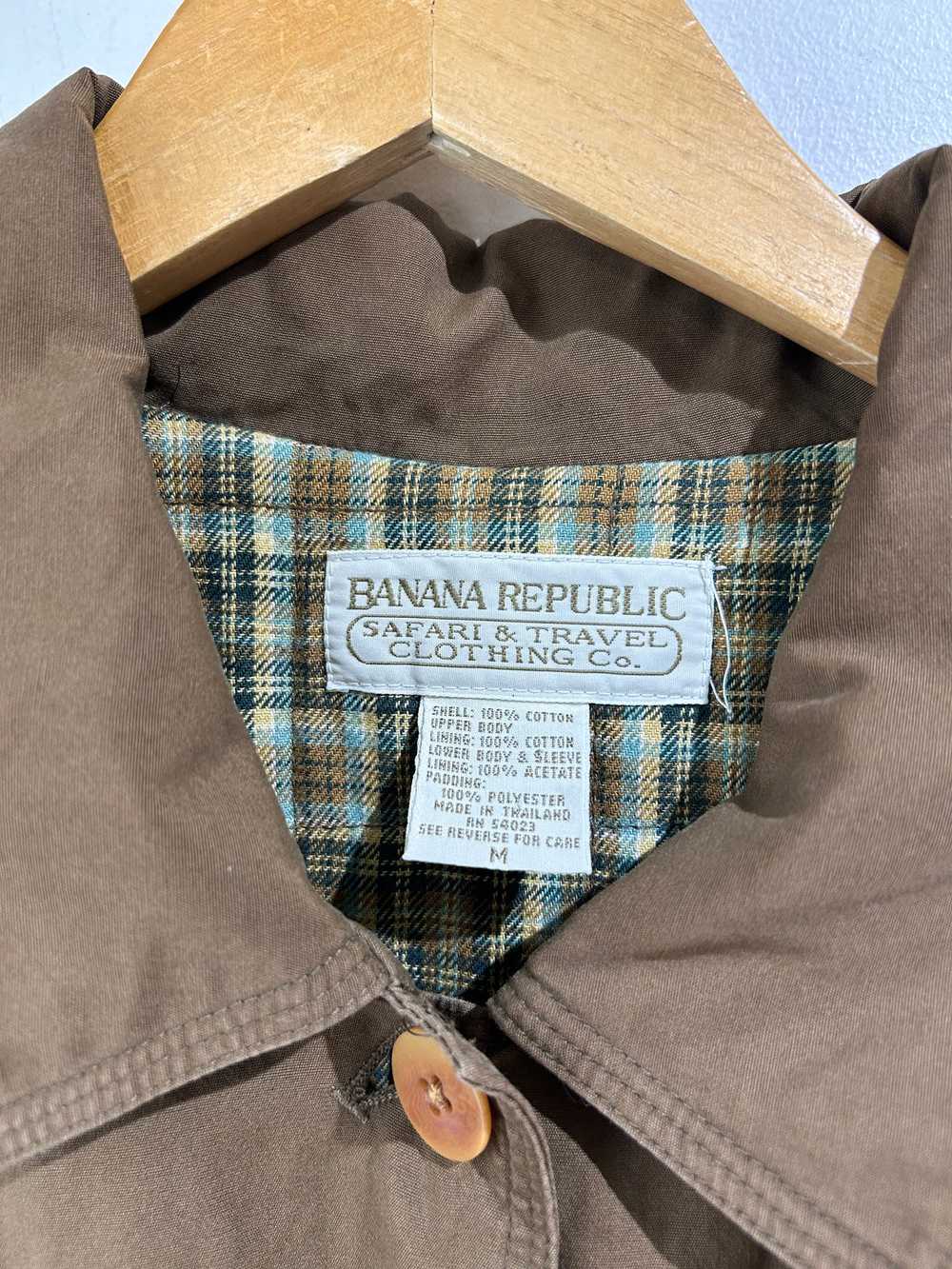 Vintage Banana Republic Brown Barn Coat - image 9