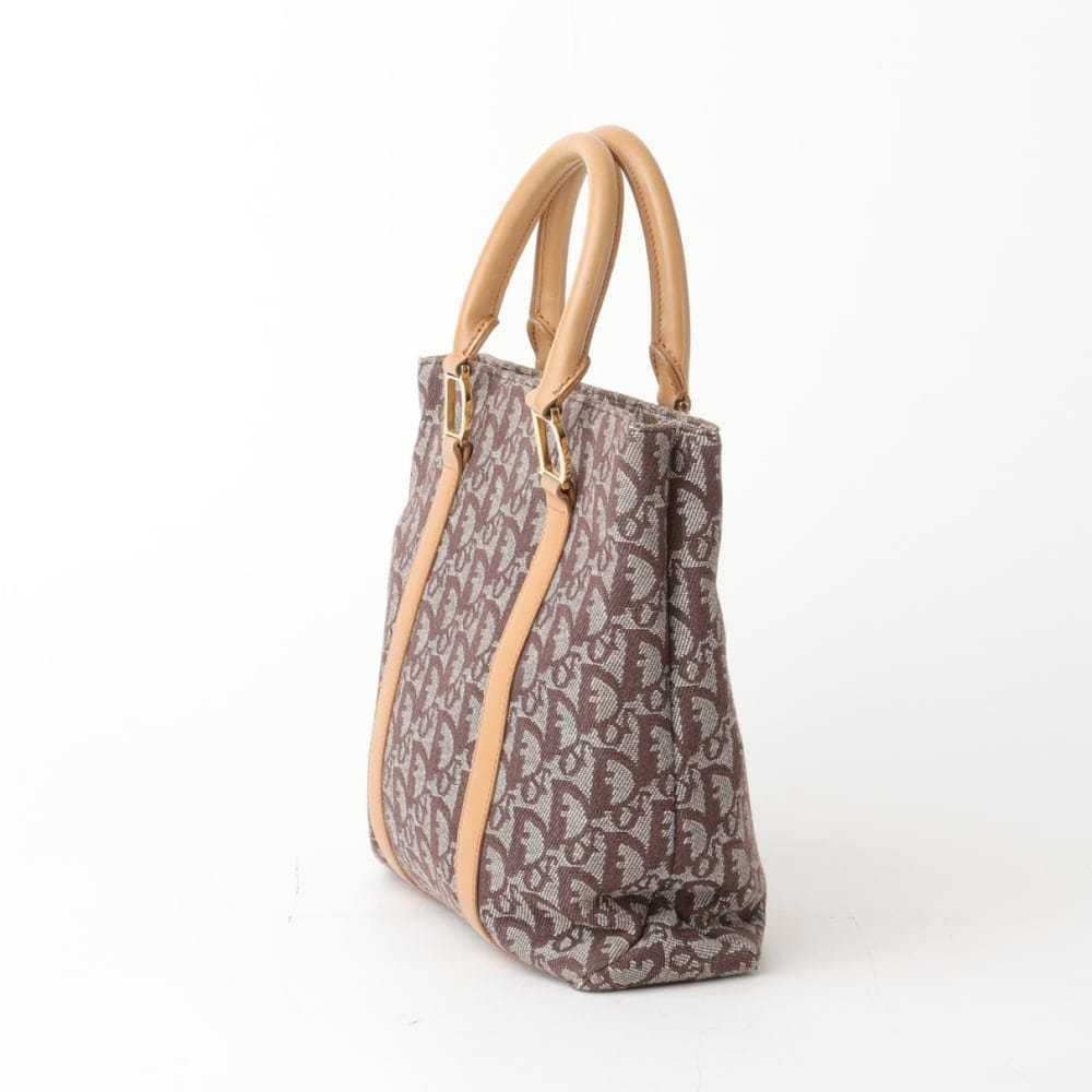 Dior Trotter cloth handbag - image 4
