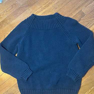 Vintage Ralph Lauren Thick Knitted Blue Sweater