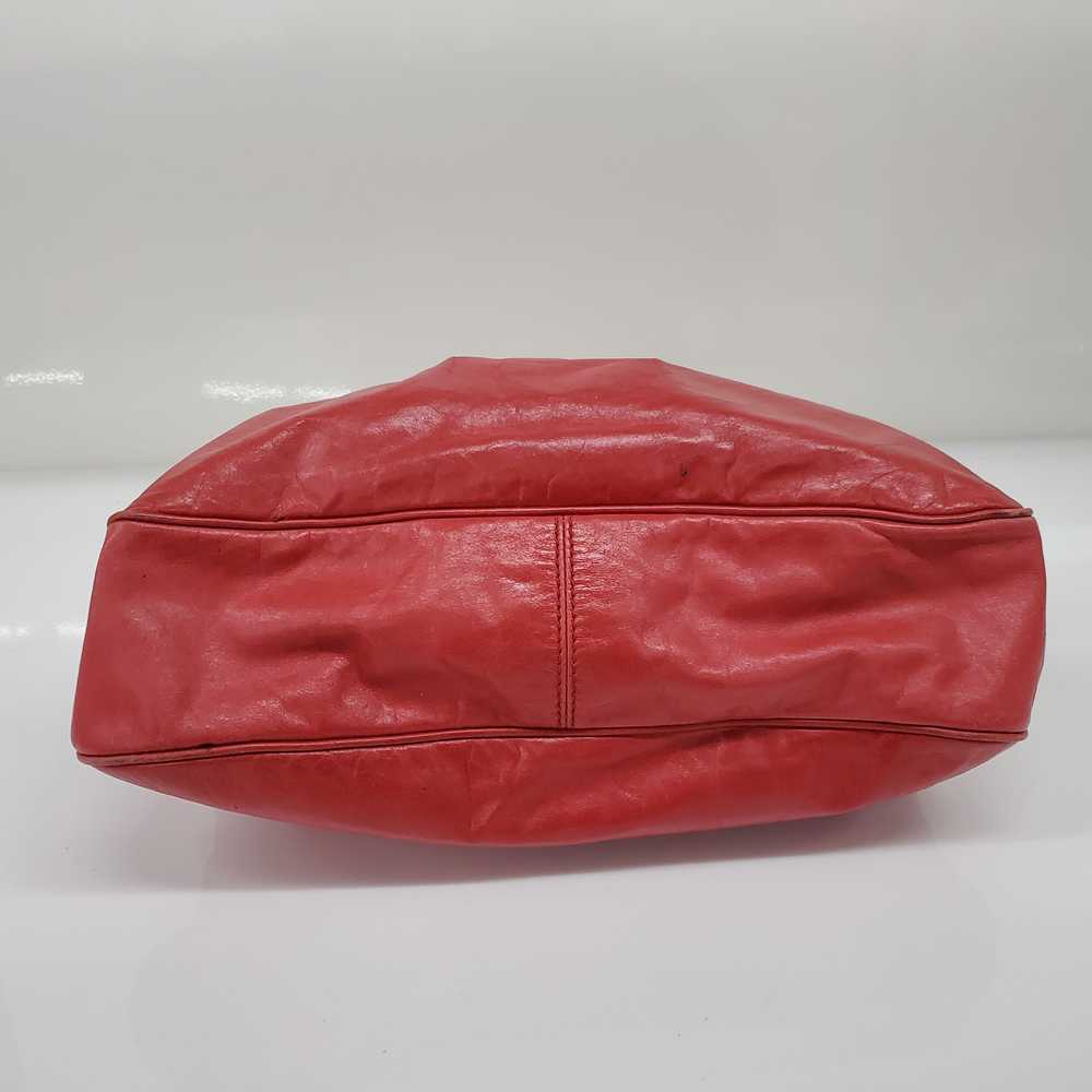 Vintage Marc Jacobs Red Leather Hobo Slouchy Shou… - image 6