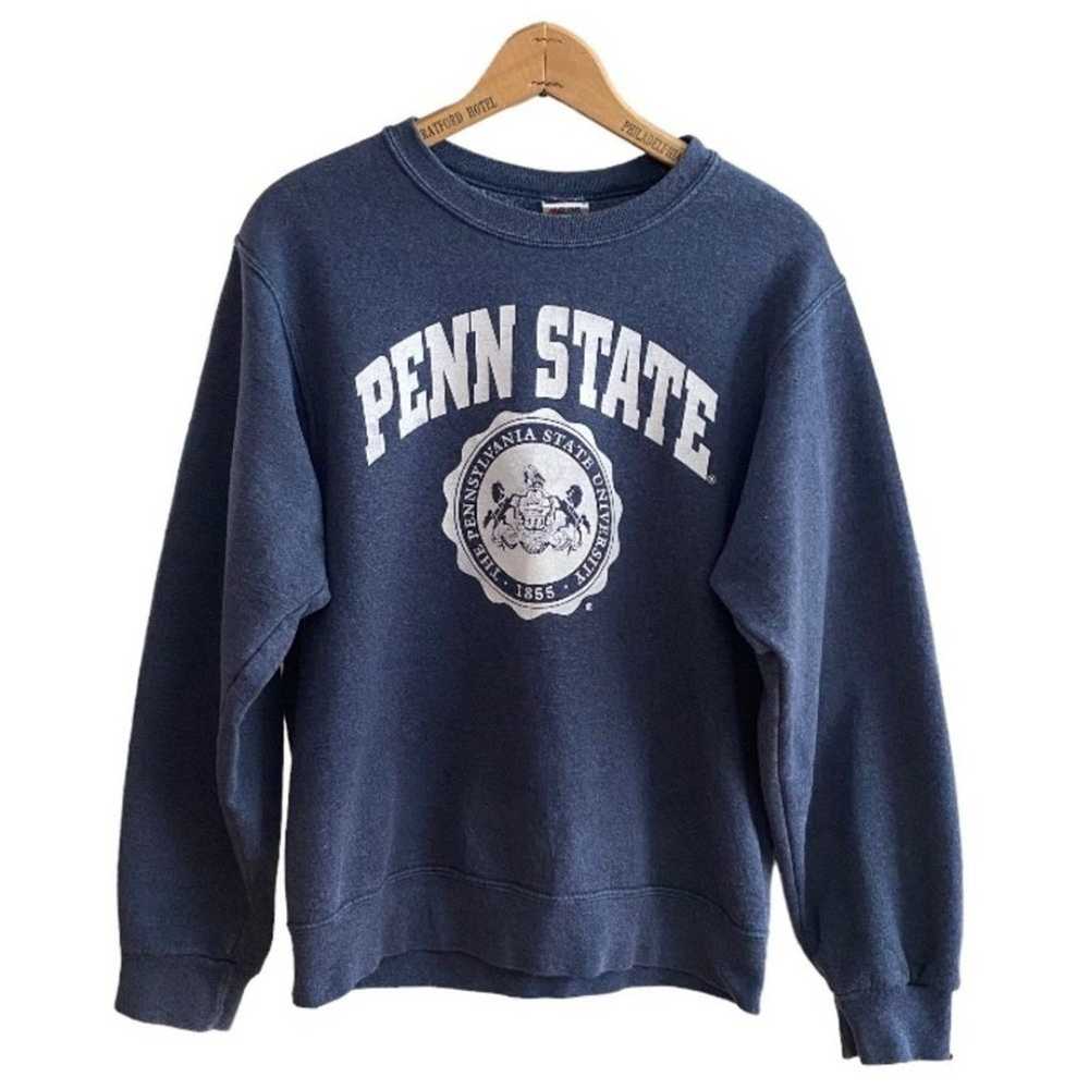 Vintage Penn State University Blue Crewneck Sweat… - image 1