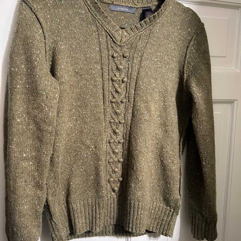 Vintage 90s Liz Claiborne Sweater - image 1