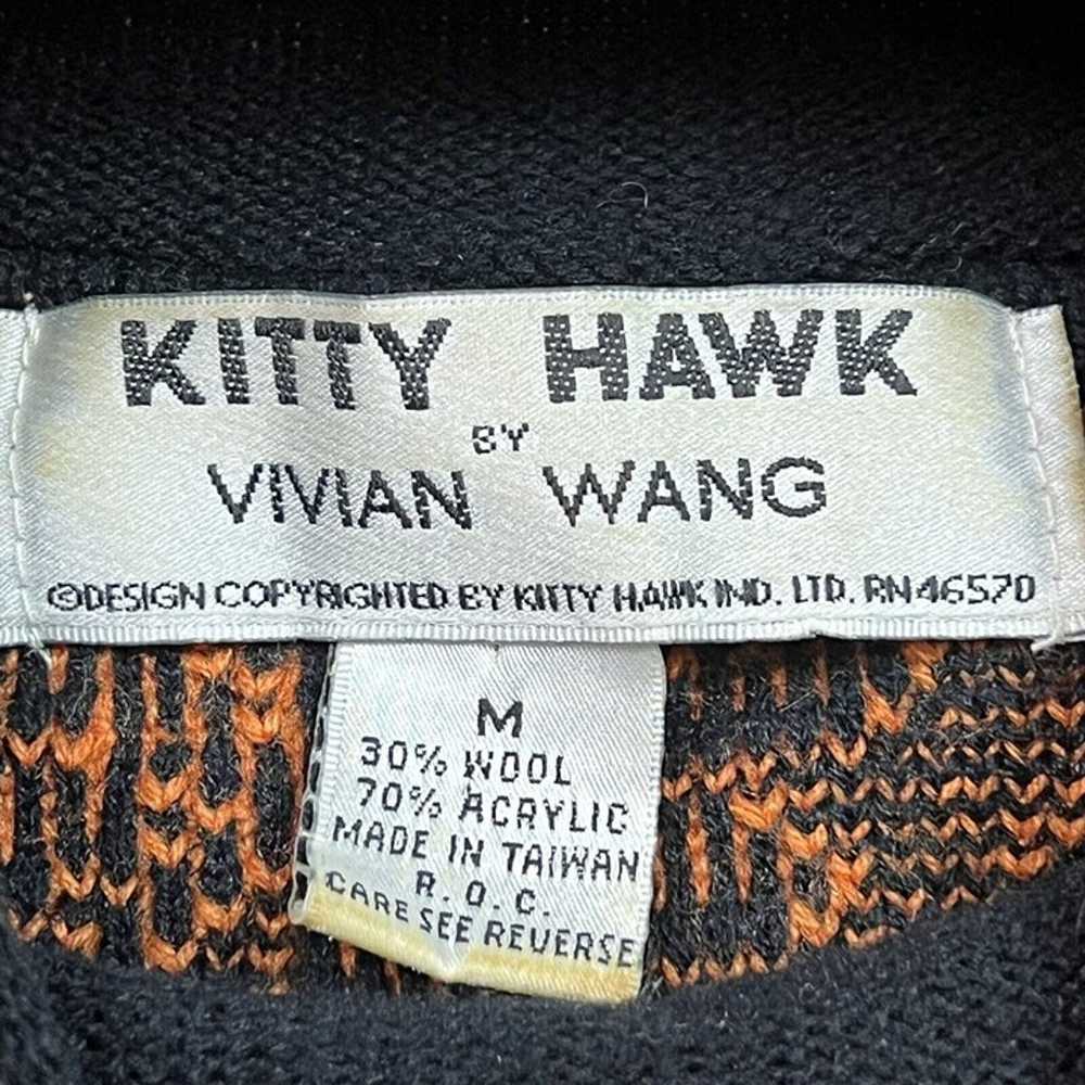 VTG Kitty Hawk by Vivian Wang Sweater Wool Blend … - image 9