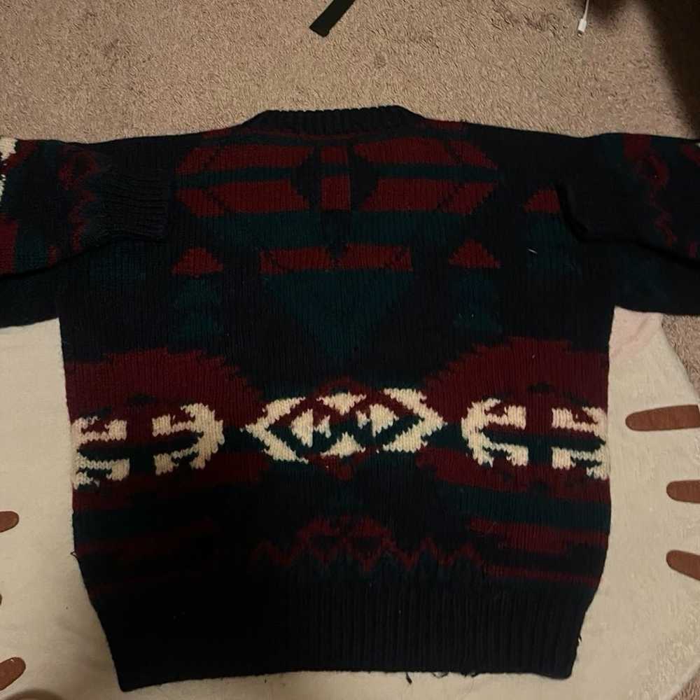 vintage grandpa sweater - image 3