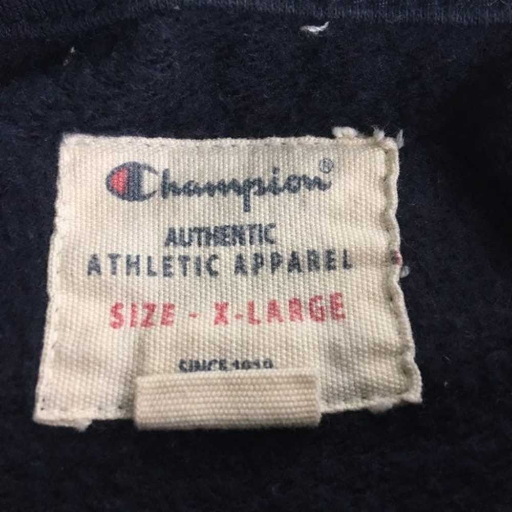 Vintage Champion Sweatshirt Womens XL Pullover 90… - image 5