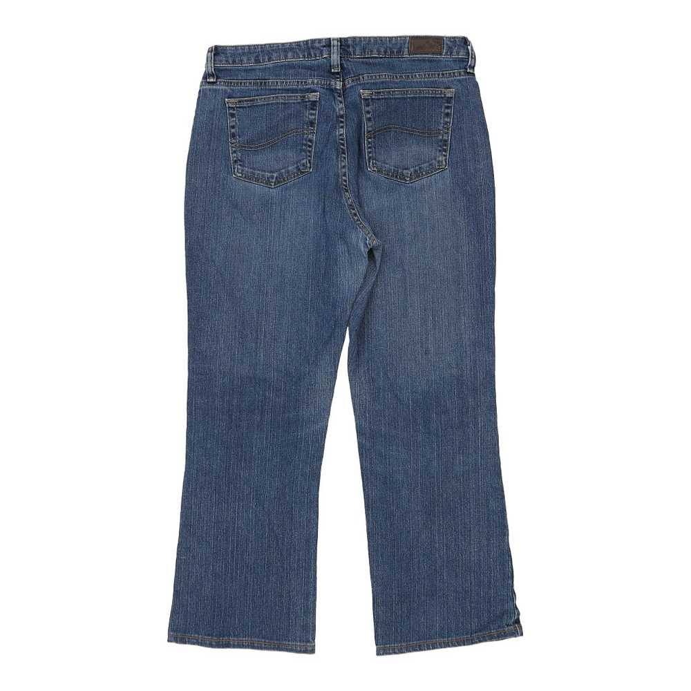 Lee Boot Cut Jeans - 34W UK 14 Blue Cotton - image 1