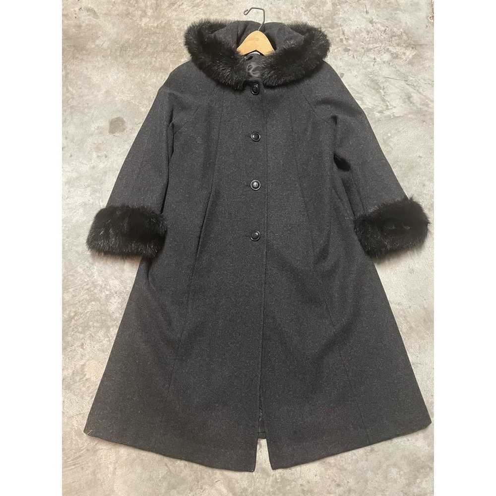 JP 1893 Black Wool Winter Coat - image 1