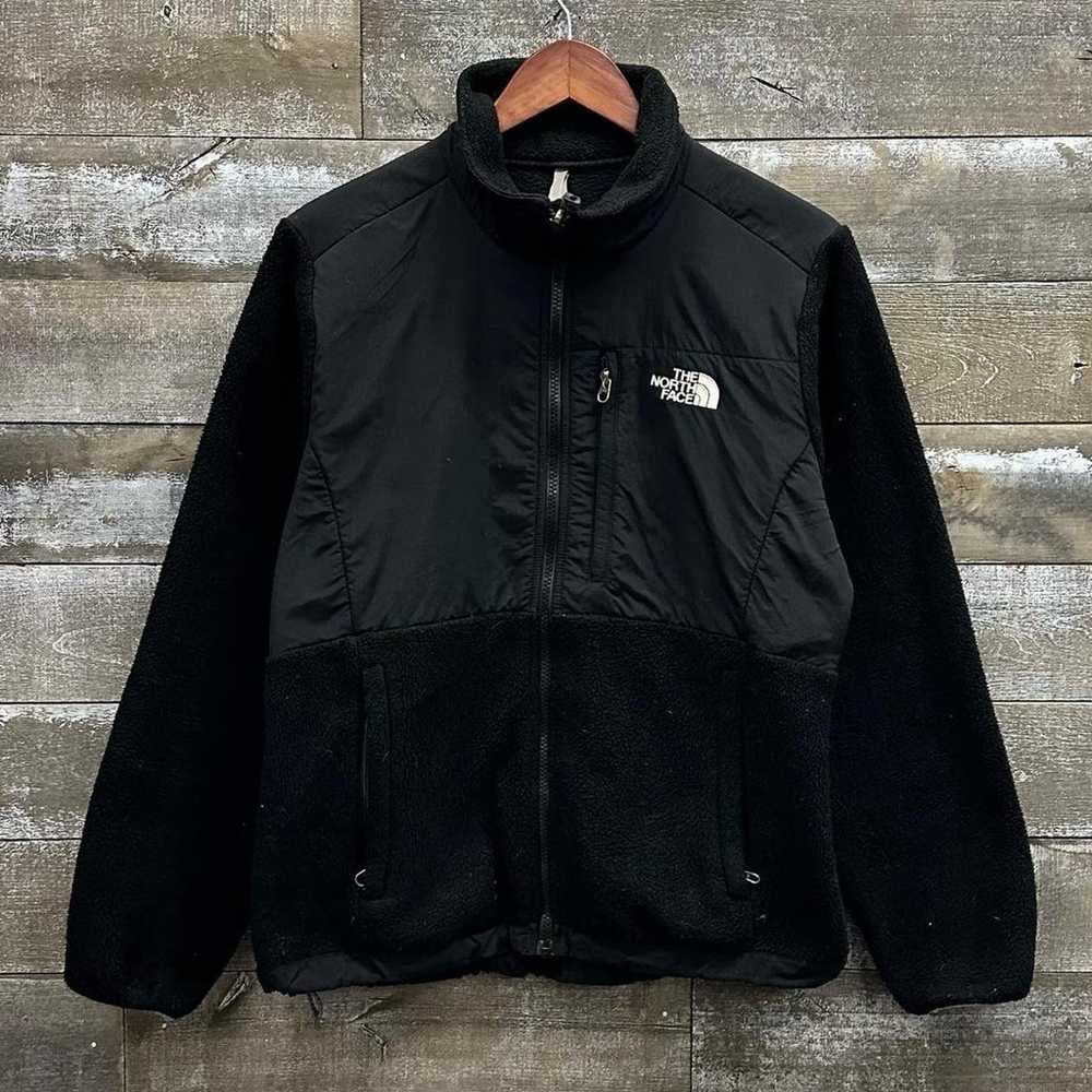 The North Face Y2k Vintage Black Denali Jacket Wo… - image 2