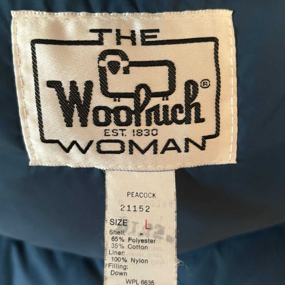 Vintage Woolrich Women’s Down Vest - image 9