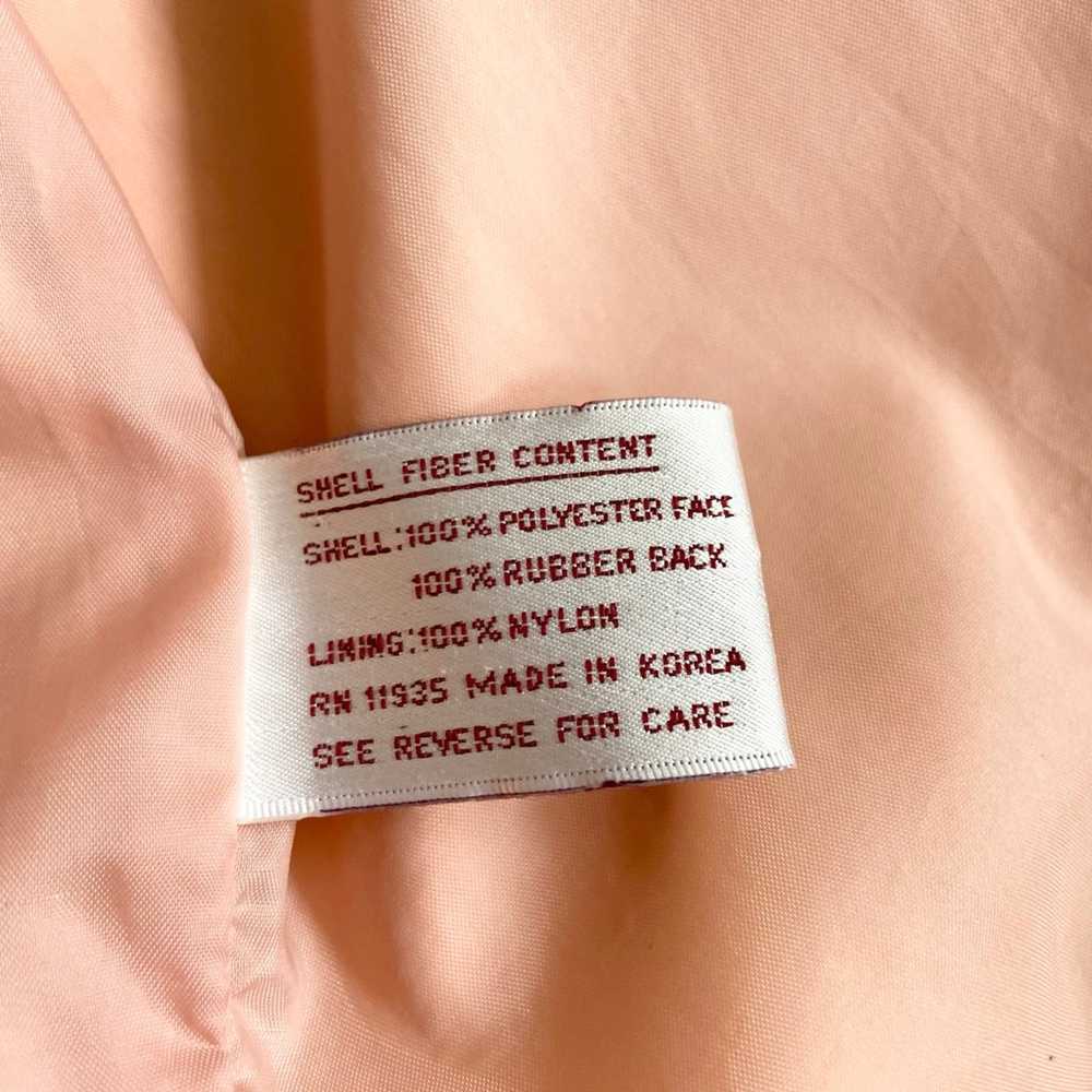 Vintage Pink Trench Coat *Size 14* WORTHINGTON Be… - image 11