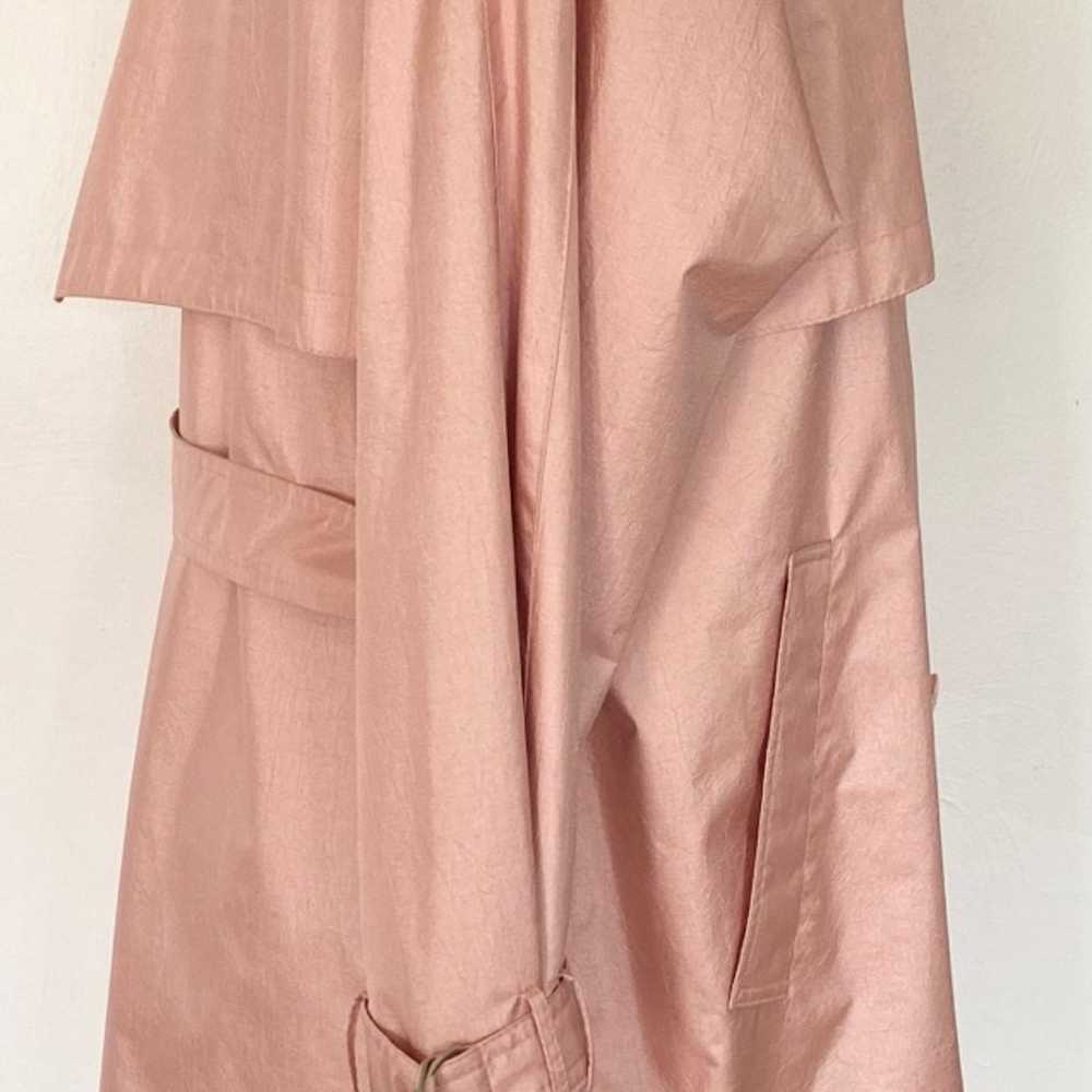 Vintage Pink Trench Coat *Size 14* WORTHINGTON Be… - image 6