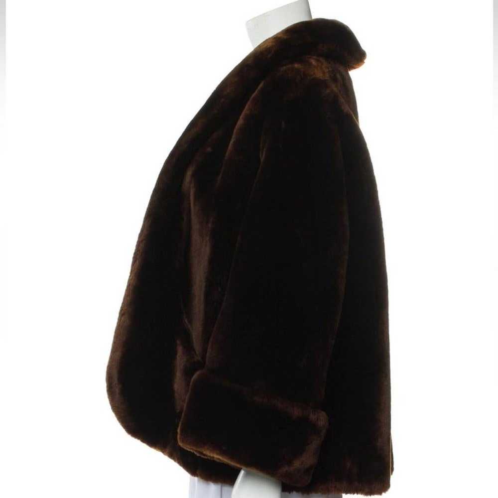 Vintage faux fur jacket size xl - image 3