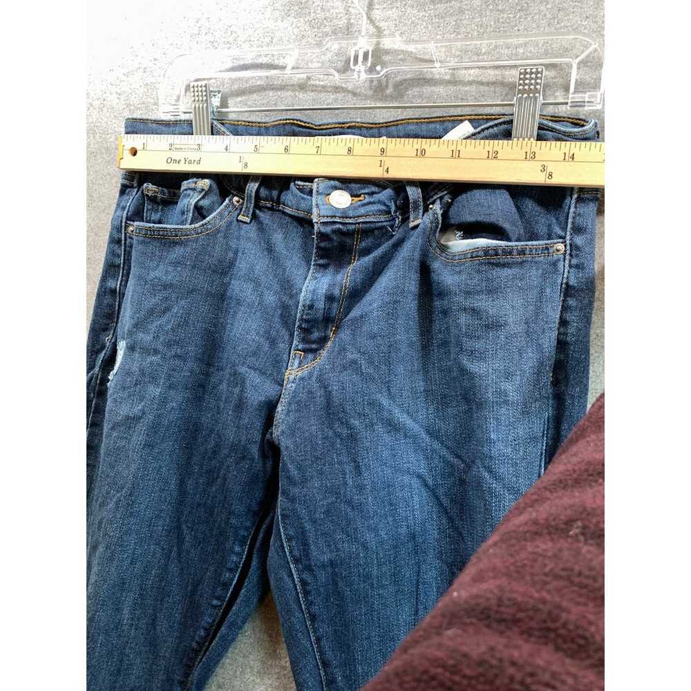 Levi's 711 Skinny Jeans Women Size 32 Blue Denim … - image 5