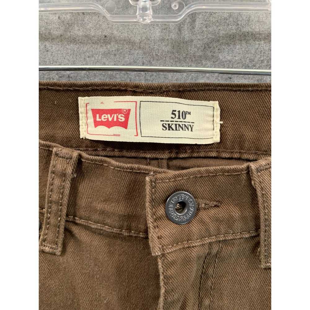 Levi's Jeans Women Size 28 Brown Jeans - image 3