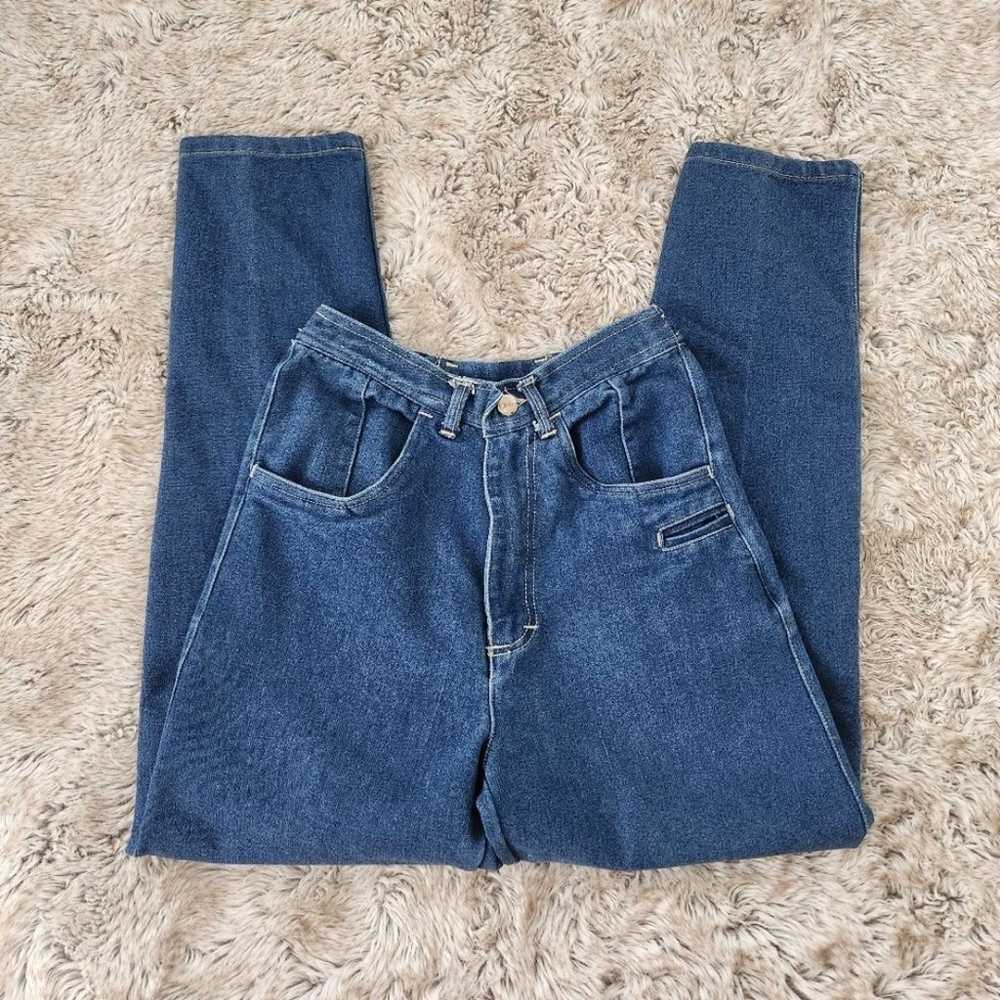 P.S. Gitano Vintage 1980s High Waisted Mom Jeans … - image 3