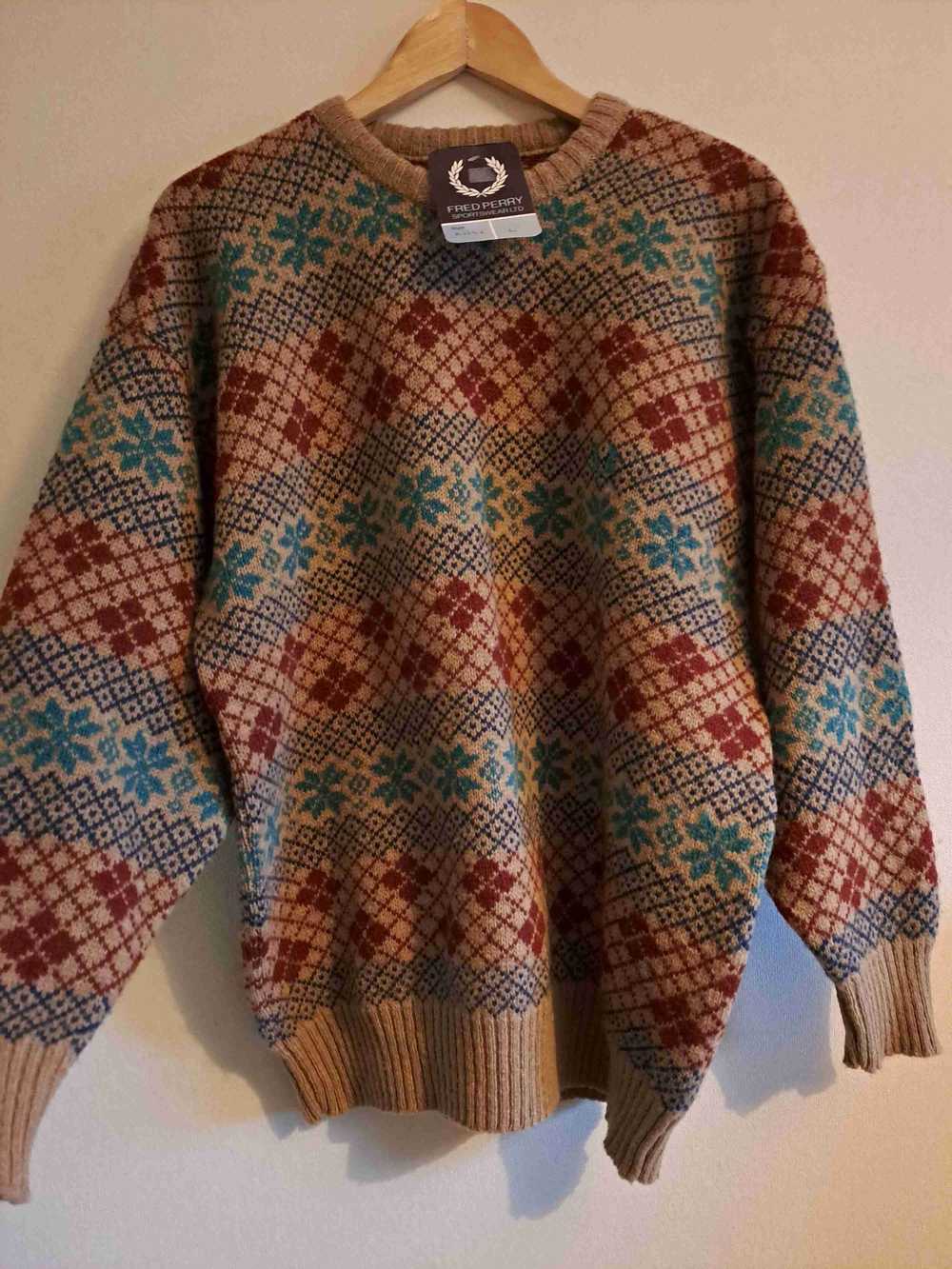 Woolen sweater - Very beautiful 100% wool Fred Pe… - image 2