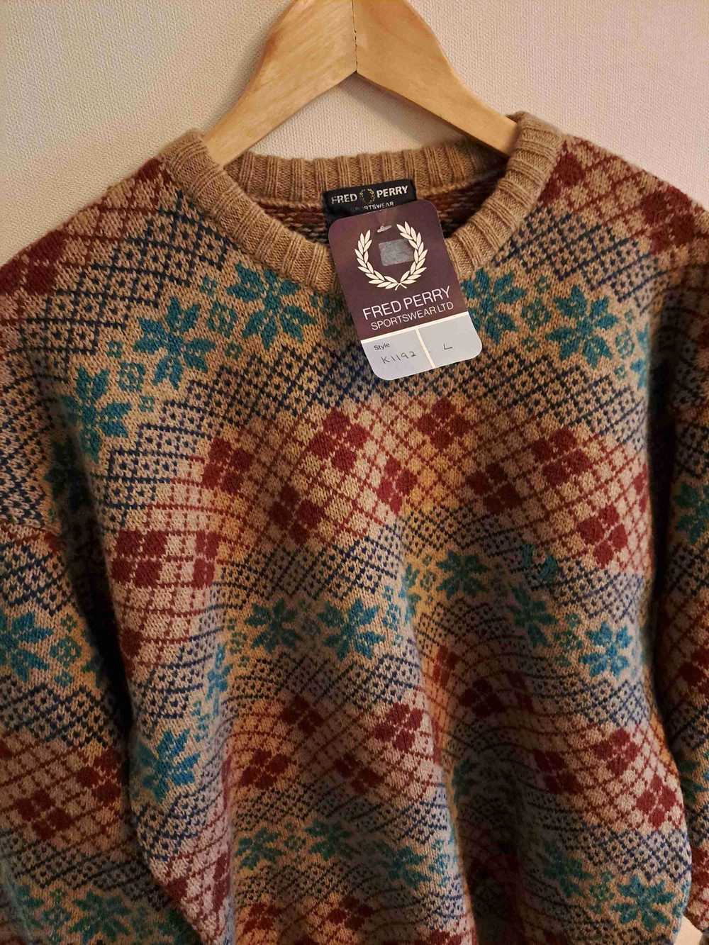 Woolen sweater - Very beautiful 100% wool Fred Pe… - image 3