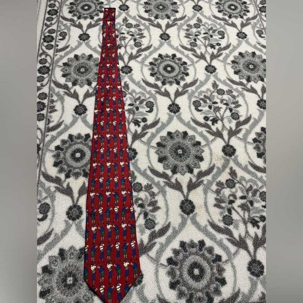 BURBERRY Silk Tie With‎ Bridle Pattern - image 4