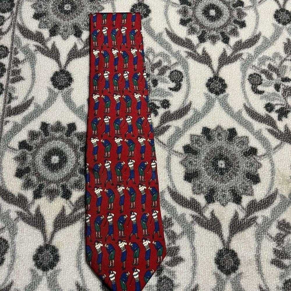 BURBERRY Silk Tie With‎ Bridle Pattern - image 6