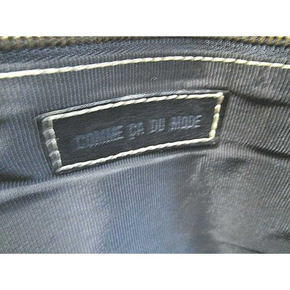 Vintage Comme Ca Du Mode Black Leather Unisex Cro… - image 12