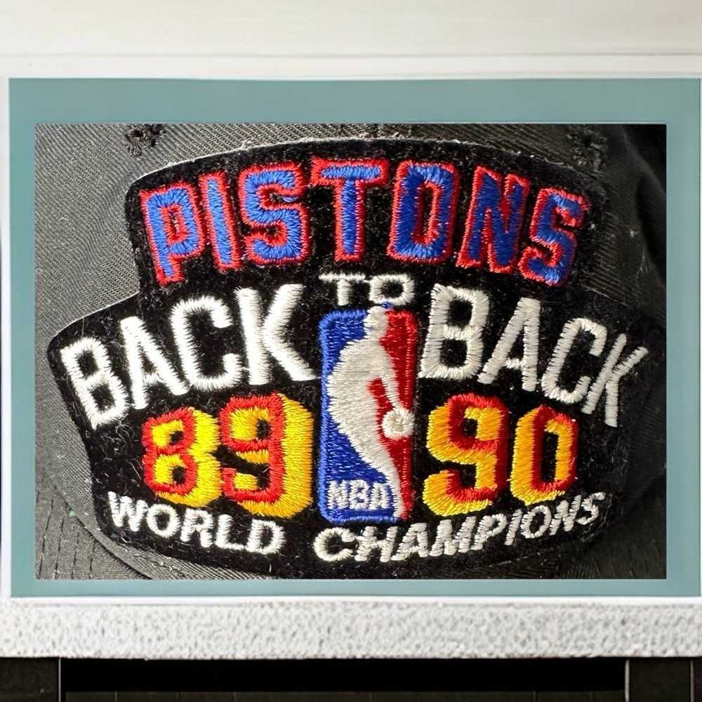 Detroit Pistons Vintage World Champions SnapBack … - image 5