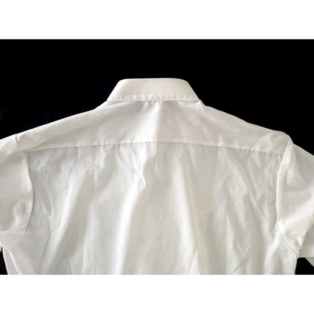 Vintage After Six Wing Collar Tuxedo Shirt Men's … - image 7