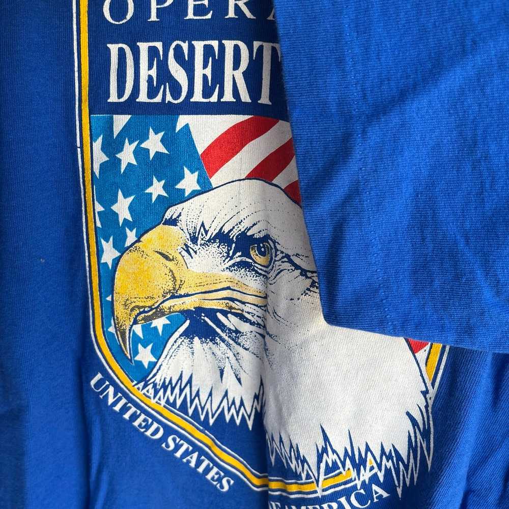 Vintage Operation Desert Storm T Shirt - image 2