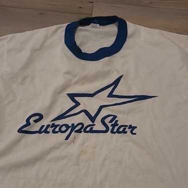 Vintage T-shirt Europa Star Europastar USA XL 80s - image 1