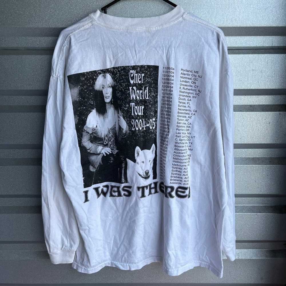 Vintage Cher Concert/Tour Shirt - image 2