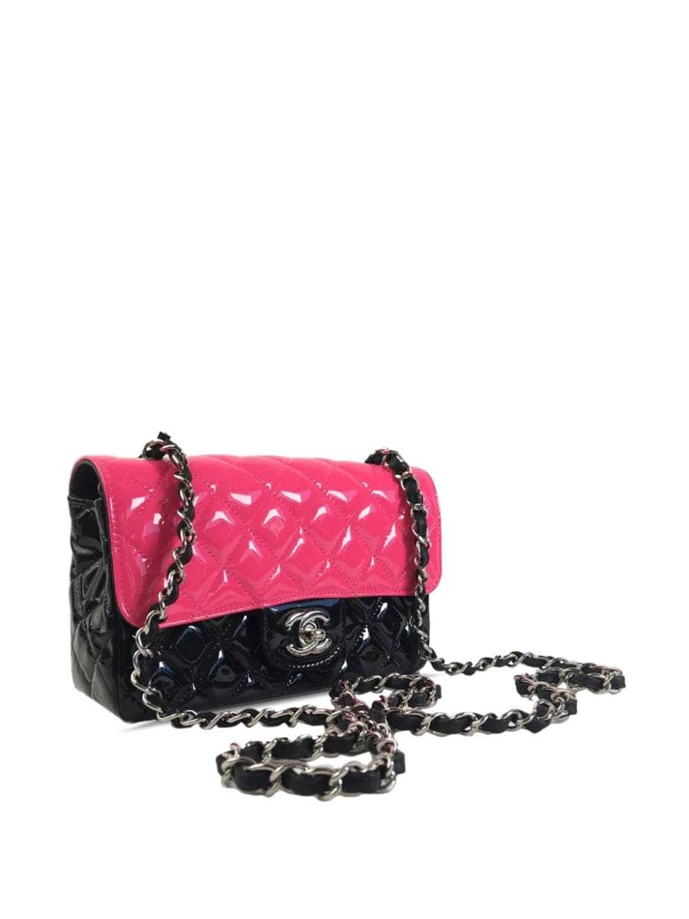 CHANEL Pre-Owned 2019 mini Bicolor Classic Flap s… - image 3