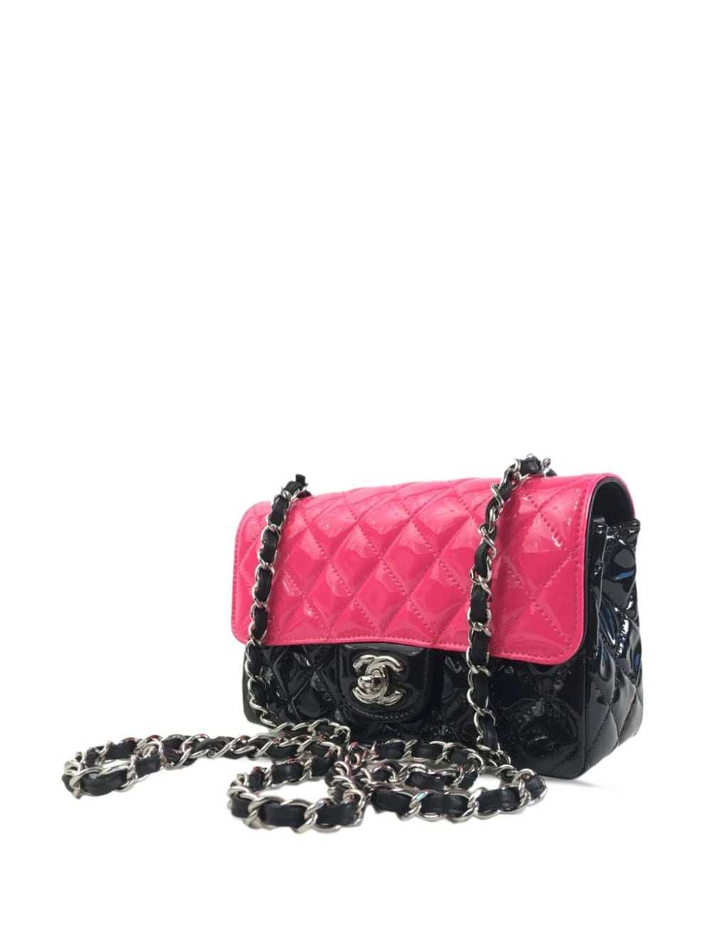 CHANEL Pre-Owned 2019 mini Bicolor Classic Flap s… - image 4