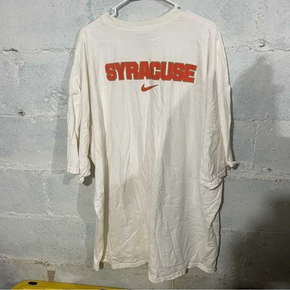 Nike vintage Syracuse basketball tshirt mens size… - image 2