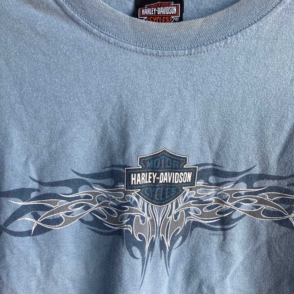 Vintage Harley Davidson Long Sleeve Shirt 90s - image 3