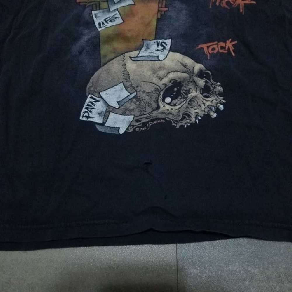 Metallica VTG Hanes Shirt Medium - image 3