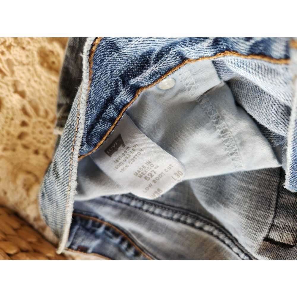 Vintage Y2K Levi's 527 Low bootcut Denim Jeans si… - image 6