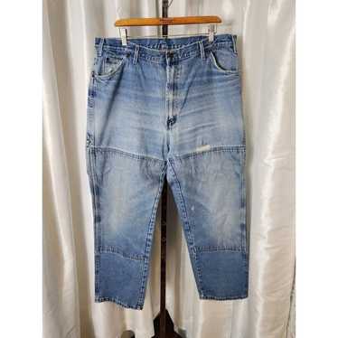 Vintage Dickies Double Knee Denim Carpenter Jeans… - image 1